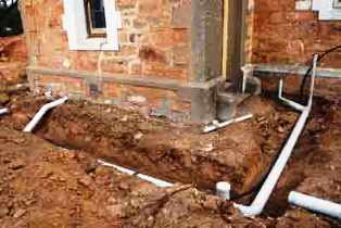 outside drainage London